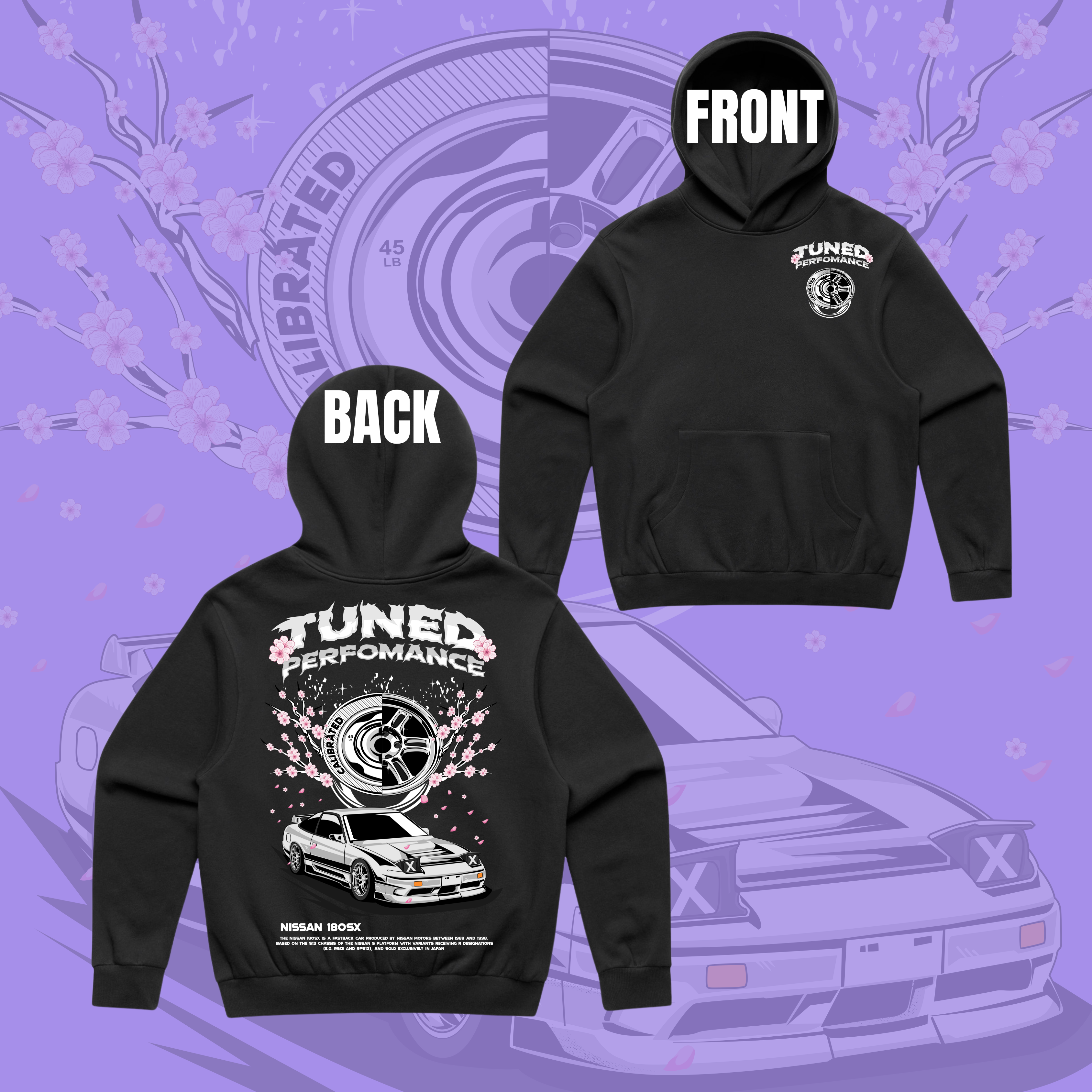 "180" Graphic Hoodie